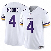 Men & Women & Youth Minnesota Vikings #4 Rondale Moore White 2025 F.U.S.E. Vapor Untouchable Limited Stitched Jersey,baseball caps,new era cap wholesale,wholesale hats